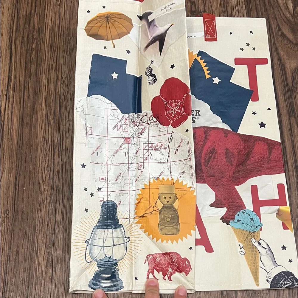 Trader Joe's UTAH Mystery Bag Reusable Tote Bag